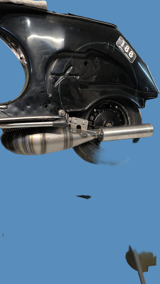 Marmitta VespaLab Nitro per 221